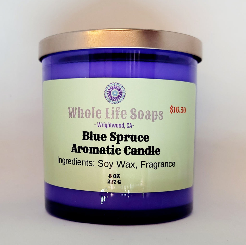 Blue Spruce Soy Wax Candle