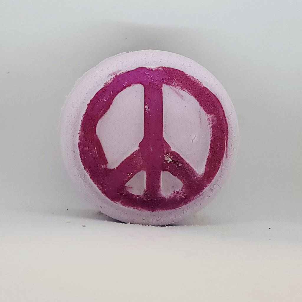 Peace Sign Bath Bomb