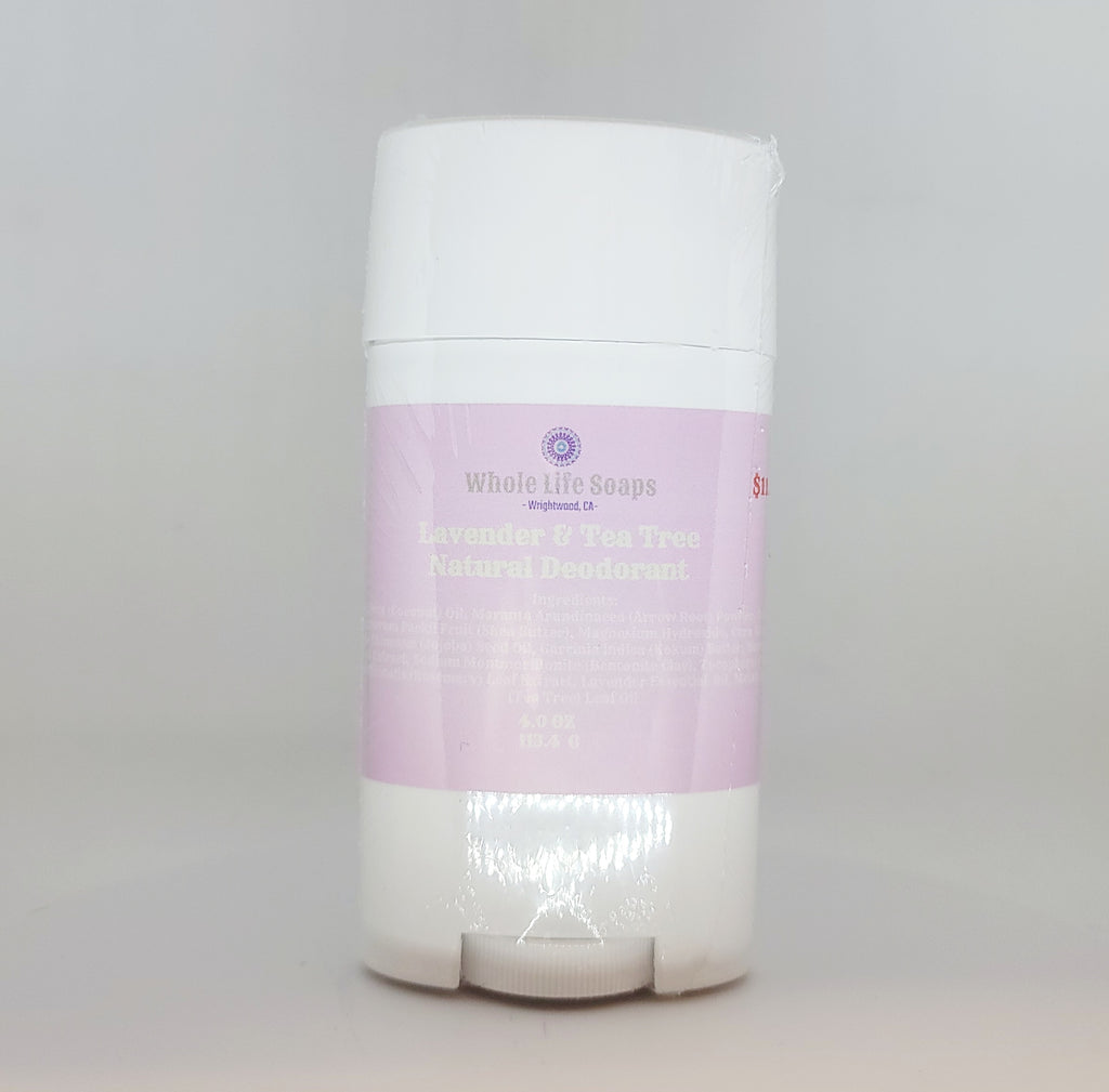 All-Natural Deodorant: Lavender and Tea Tree